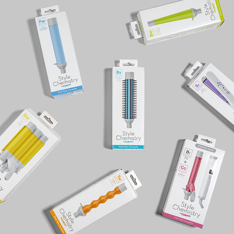 Styling tools in boxes